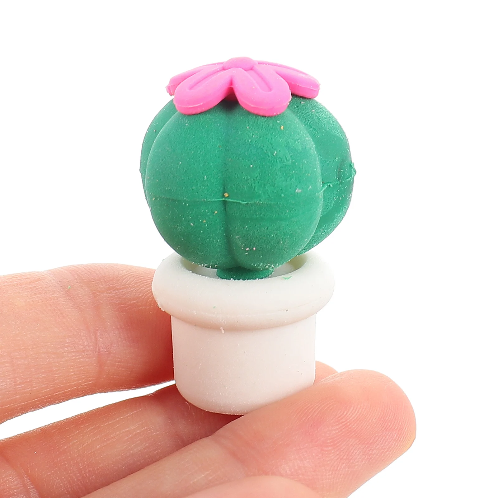 

15Pcs Cartoon Rubber Erasers Creative Cactus Shape for Student School Supplies Lovely Pencil Erasers Eraser Students Eraser