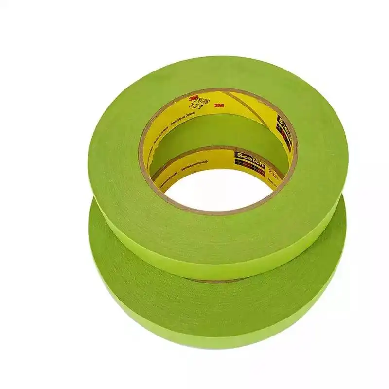 233+ Scotch Performance Green Masking Tape Automobile Decoration Spray Paint Cover Temporary Protective 12mm/36mm/48mm*55 1 Roll