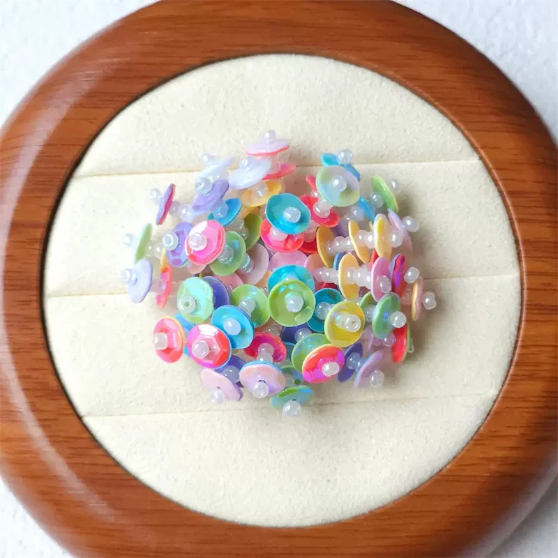 

Минимальный заказ, 10 шт./лот, цветной принт, стеклянные блестки, украшение ручной работы, мультяшная форма цветка, цветочные украшения «сделай сам», аксессуары для волос, одежда