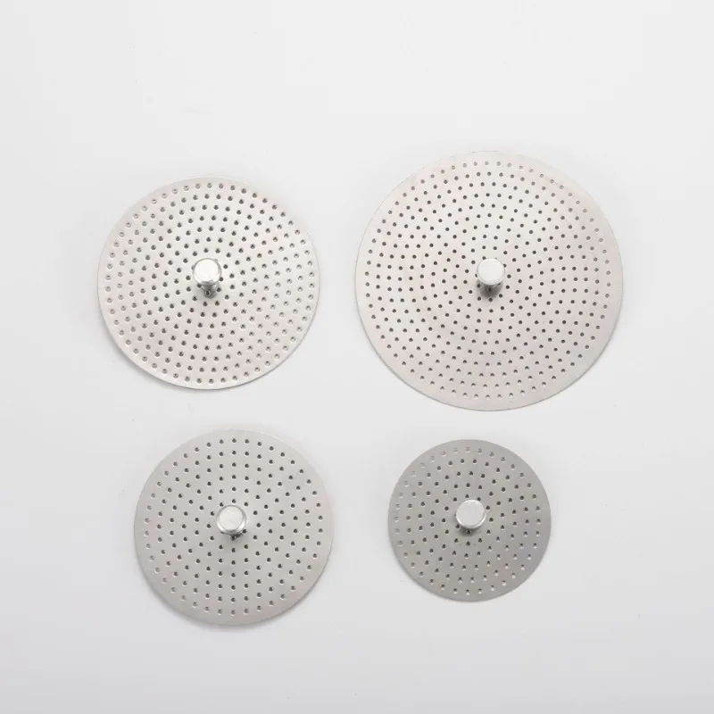 1pcs Stainless Steel Filter Moka Pot Espresso Tamper Filter Pressed Powder Reducing Filter For Mocha Pot Coffee Pot Replacement