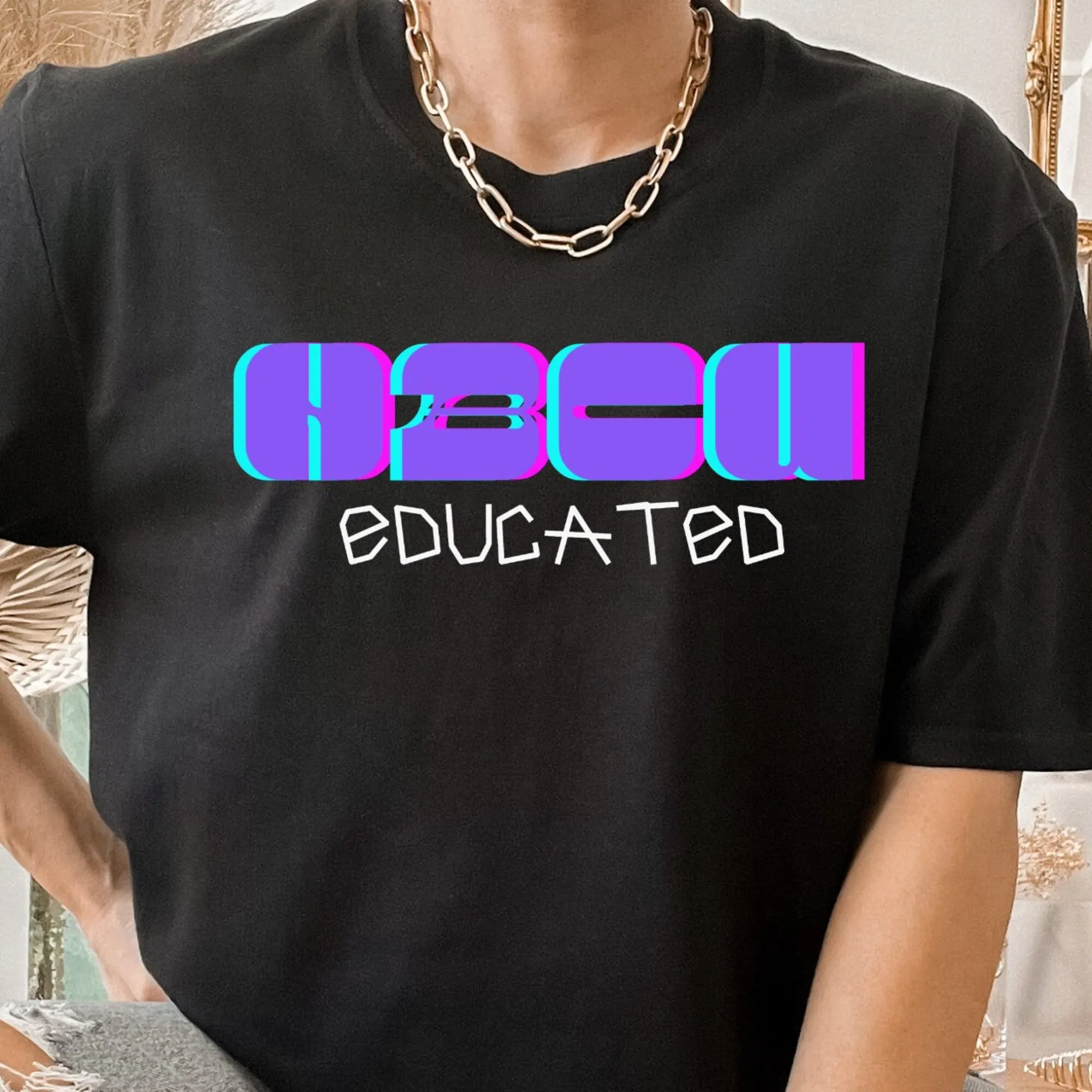 Стильная образованная рубашка Hbcu, футболка для студентов, студентов, школьный дух