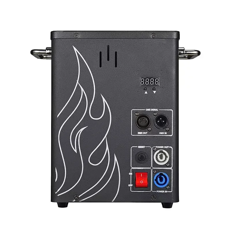 200W One-headed flamethrower effect stage performance equipment for bar music festival DMX Fire Machine