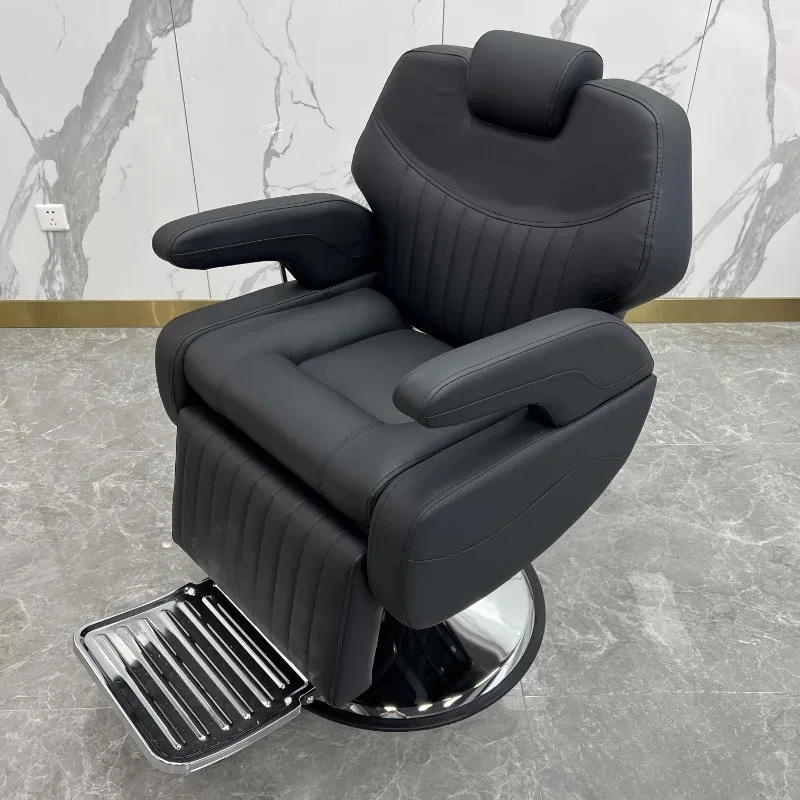 Manicure Salon Barber Chairs Beauty Nail Stylist Vintage Metal Professional Barber Chairs Ergonomic