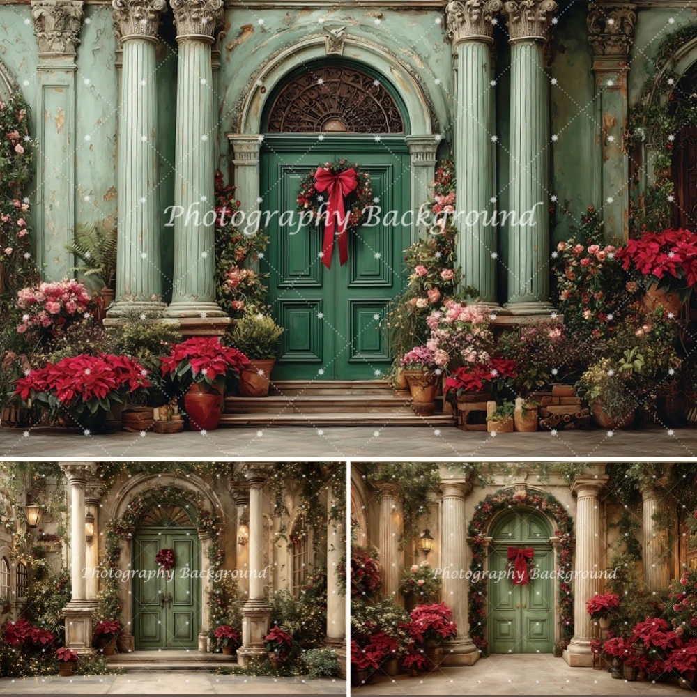 

European Palace Wedding Backdrop Wooden Archway Royal Bridal Noble Theme Events Portraits Christening Photography Background