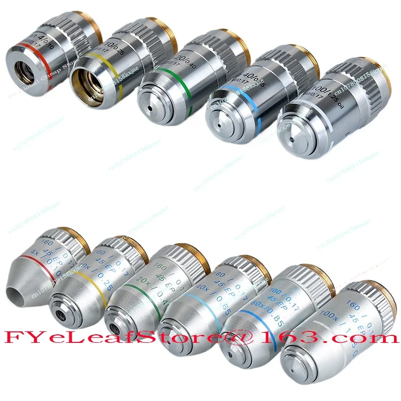 

Биологический микроскоп 1955, ахроматический объектив с плоским полем, 20X40X60X100X Times Professional