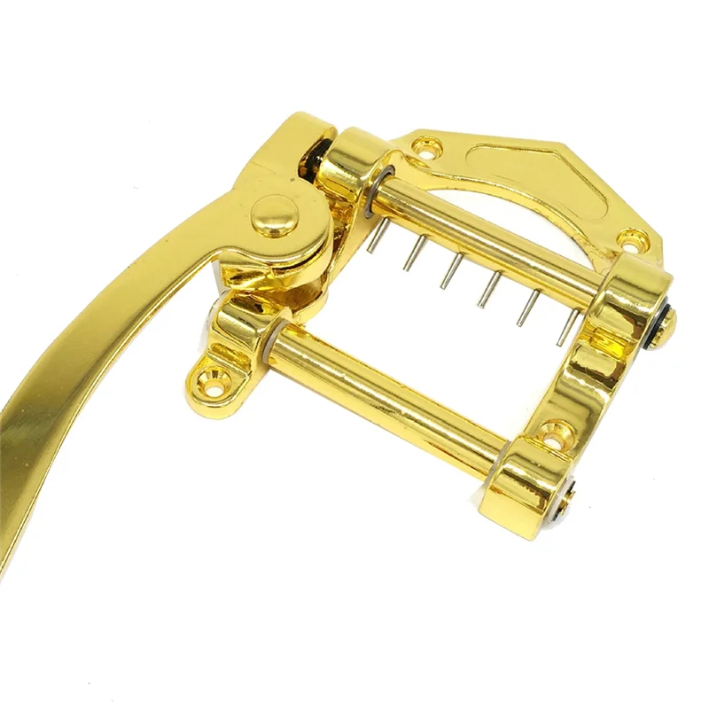 

Small Rocker Sg Lp Guitar Electric Guitar Rocker Tailpiece Tremolo Unit Vibrato Musical Instrument Accessories(Gilded) jasmine