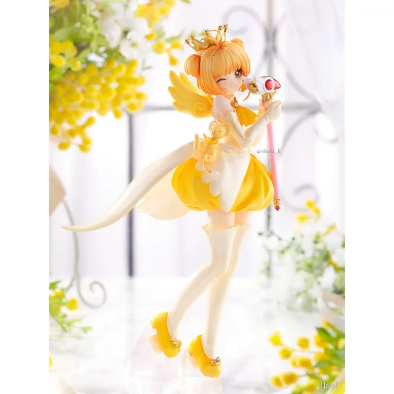 

New Anime GK Card Captor SAKURA Kawaii Figure resin DIY assembly White Model Toys Doll ornament Gifts
