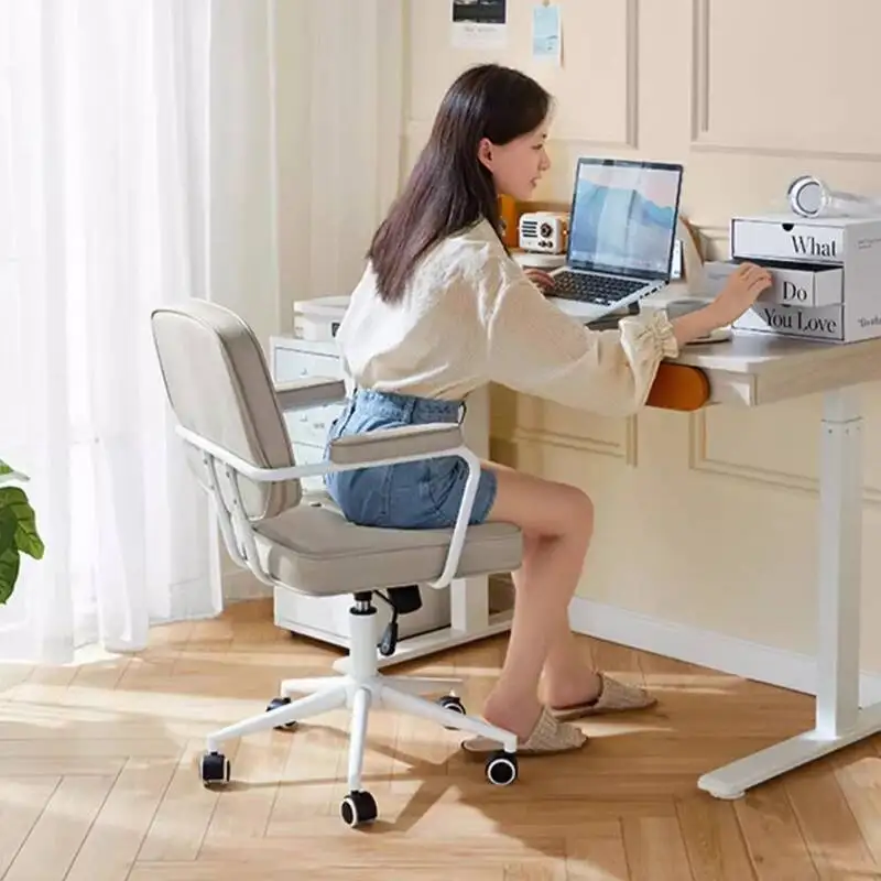 Ergonomic Recliner Office Chairs Design Working Bureau Mobile Office Chairs Waiting Gamer Silla De Oficina Armrest Furnitures