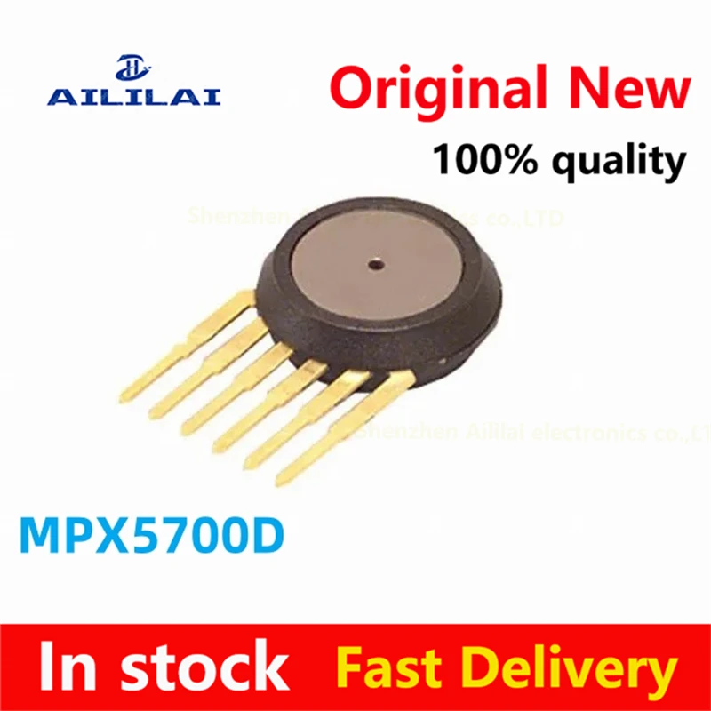 MPX5700D Pressure Sensor 0-700kpa Temperature supplement amplification differential pressure SIP6 Power supply 5V