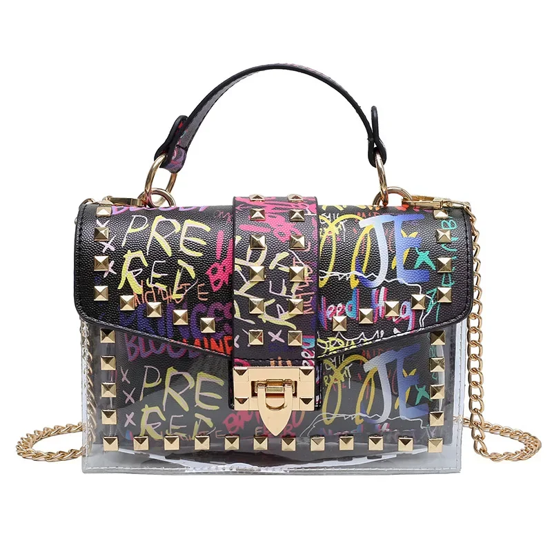 Graffiti bolsa feminina bolsa de ombro bolsa crossbody presente para meninas bolsas para mulheres