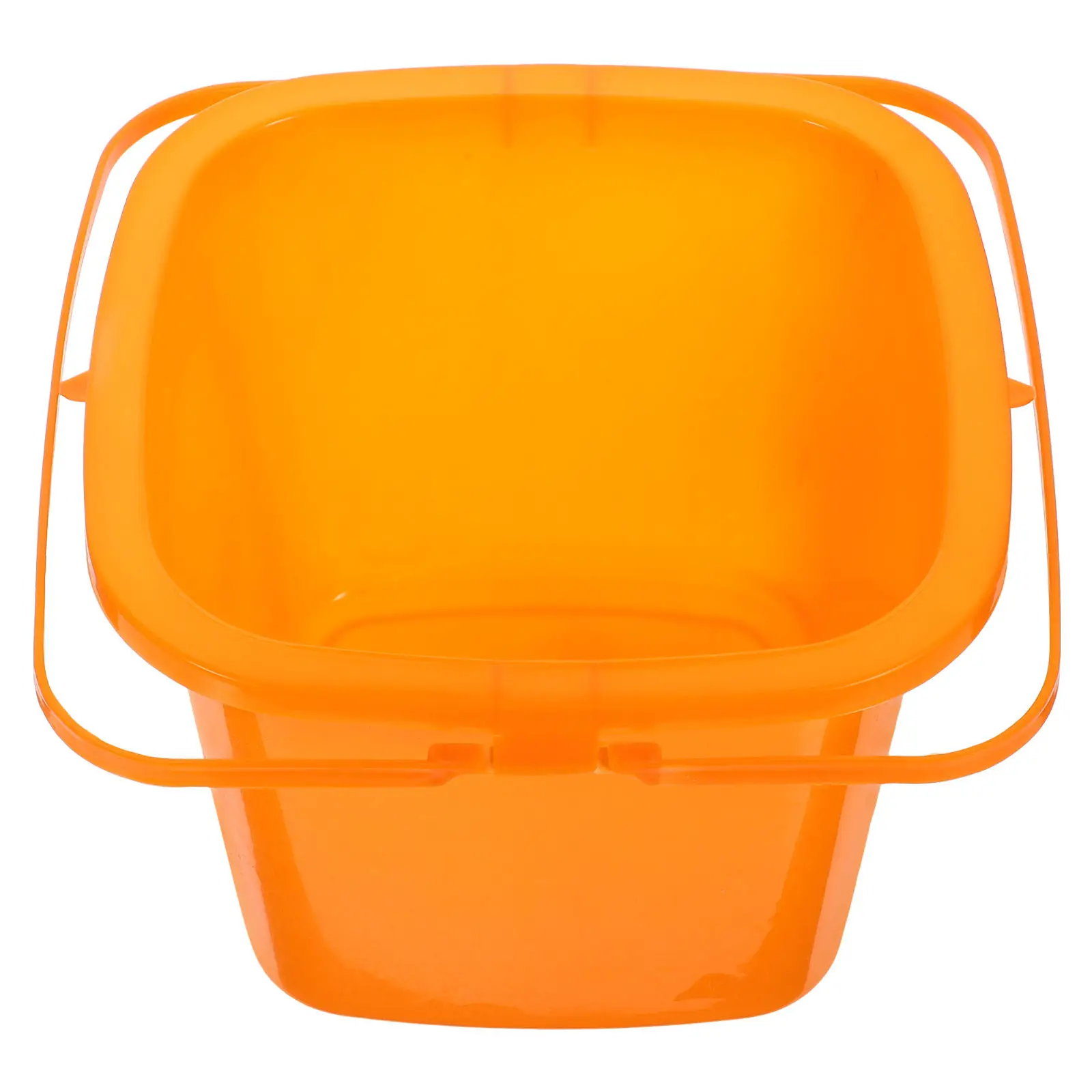 

Plastic Paint Bucket Small Size with Comfortable Handle for Paint Pigment Color Mixing Art Workshop Outdoor Cleaning
