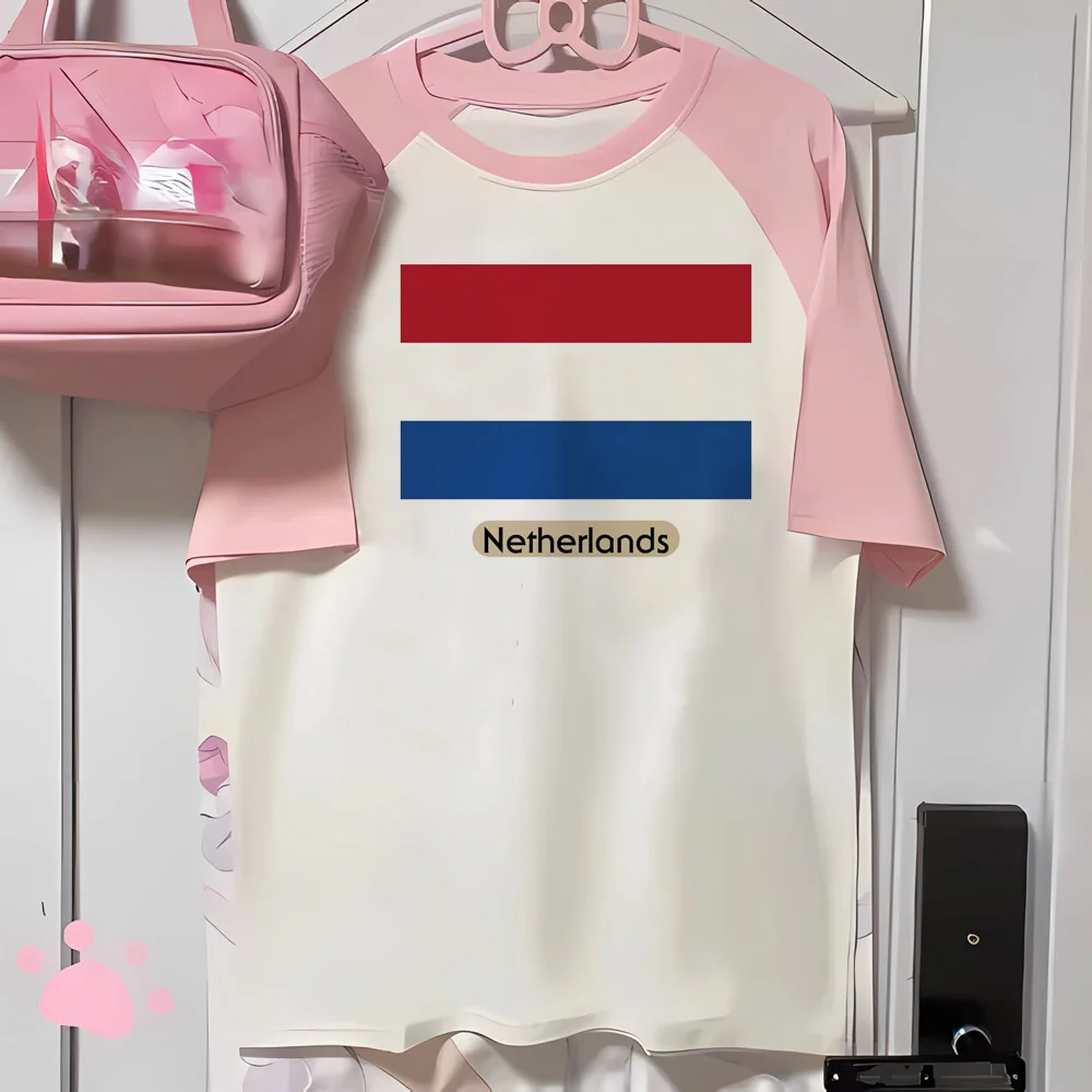 the Netherlands top women casual wear tshirt female designer anime Japanese clothing