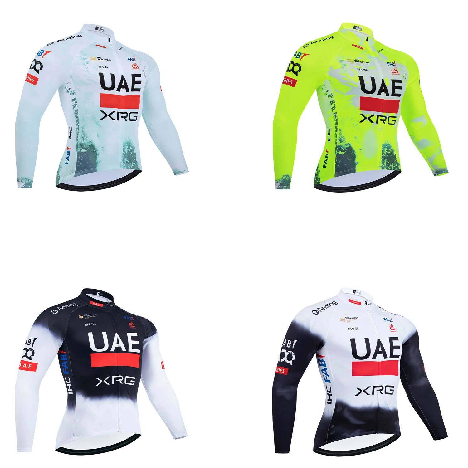 

New Winter 2026 Cycling Jersey UAE Team Bike Maillot Jacket Quick dry Ropa Ciclismo Summer Pro Bicycle Jersey Clothing