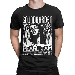 Punk Music Soundgardern Men Women T Shirts Rock Pearls Jams Accessories Novelty Tees T-Shirt Pure Cotton Gift Idea Clothes