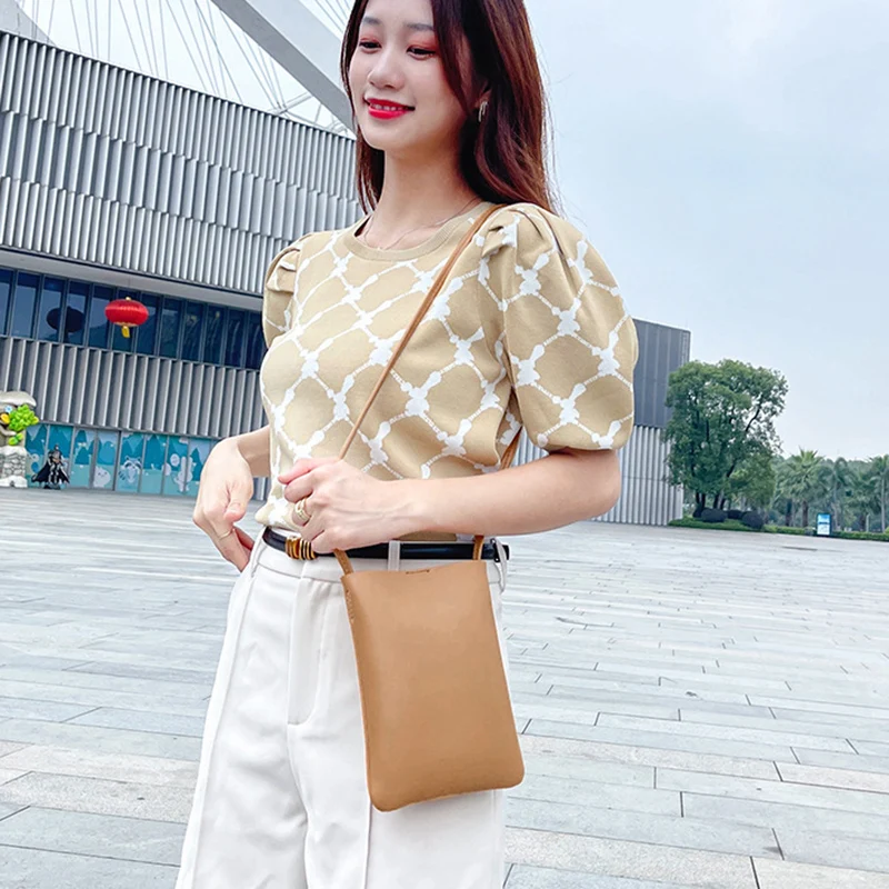 Mini Summer Shoulder Bags for Women Girls Mobile Phone Messenger Bags Fashion PU Leather Crossbody Lipstck Purses and Handbags