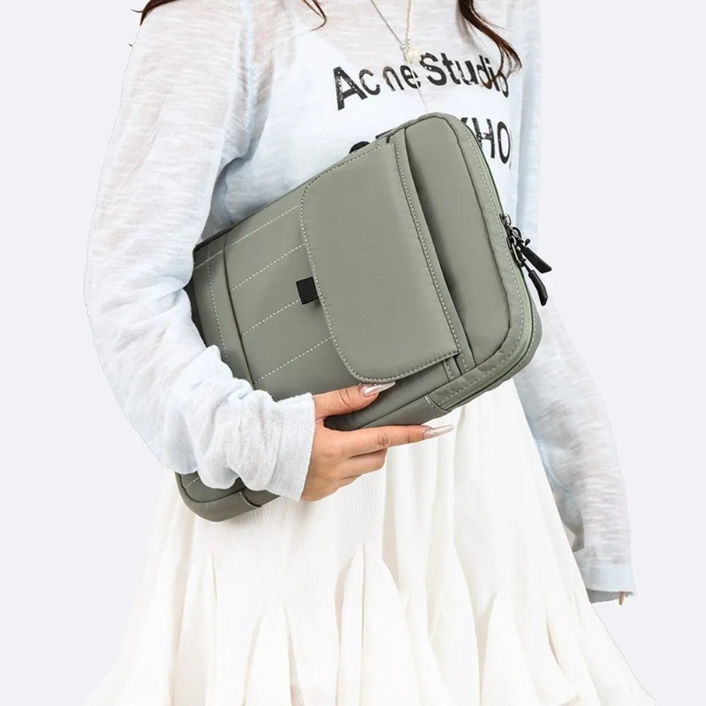 

Simple Versatile Laptop Bag Canvas 13.3 14 15 Inch Tote Bag One-Shoulder Handheld Shoulder Bag Business