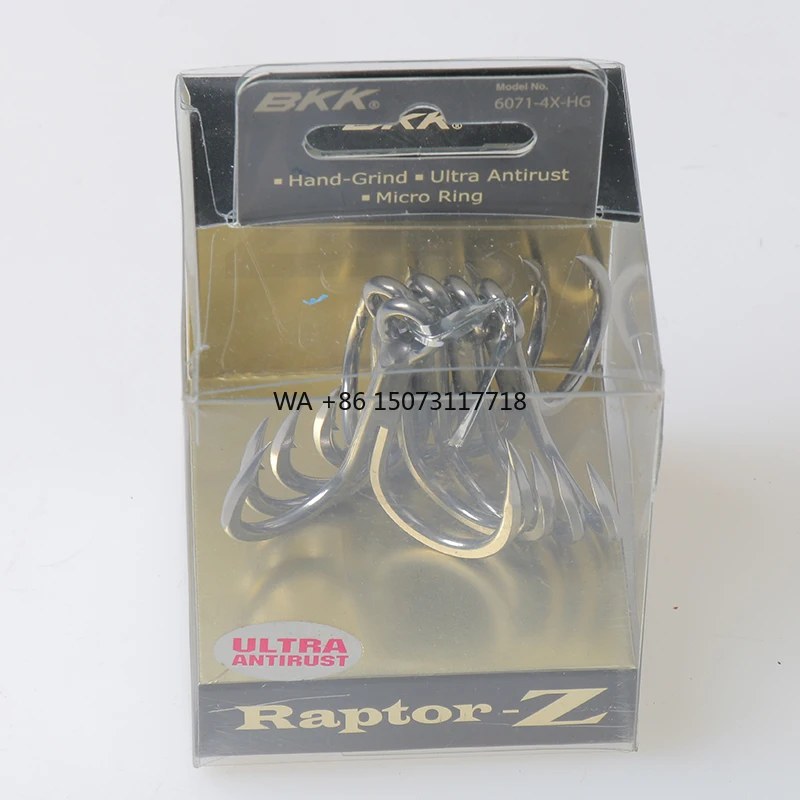 

6071-4 X - HG Три застежки, 4 раза для усиления новой анкерной вилки с ржавчиной, крючок для морской рыбалки