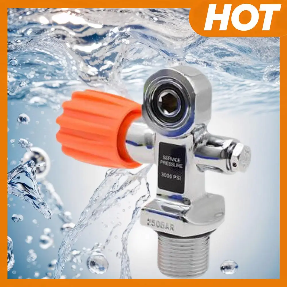 

Ручка клапана бака для подводного плавания Крышка клапана бака для дайвинга (оранжевая)