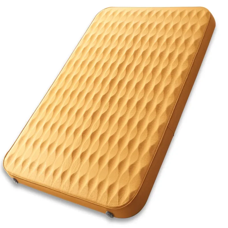 Double Camping Mattress Automatic Inflatable Sleeping Pad Foldable Air Bed for Outdoor Hiking Travel Comfortable Thick