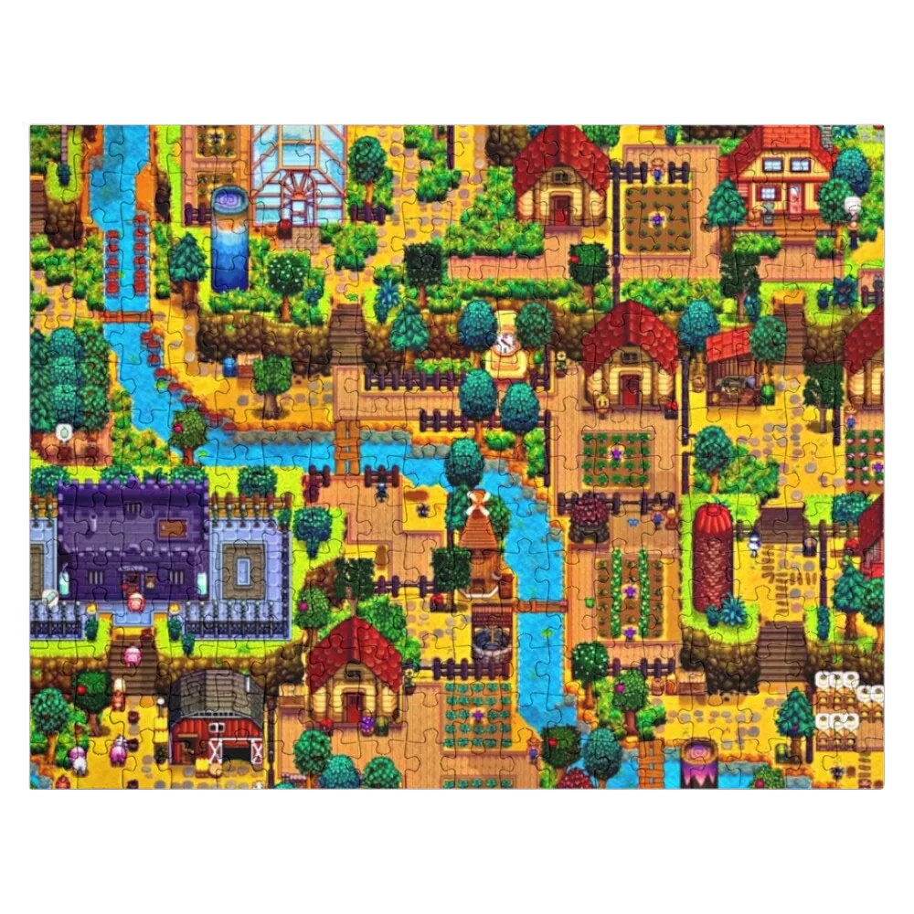 Stardew valley mapJigsaw Puzzle Personalised Jigsaw Wooden Puzzle