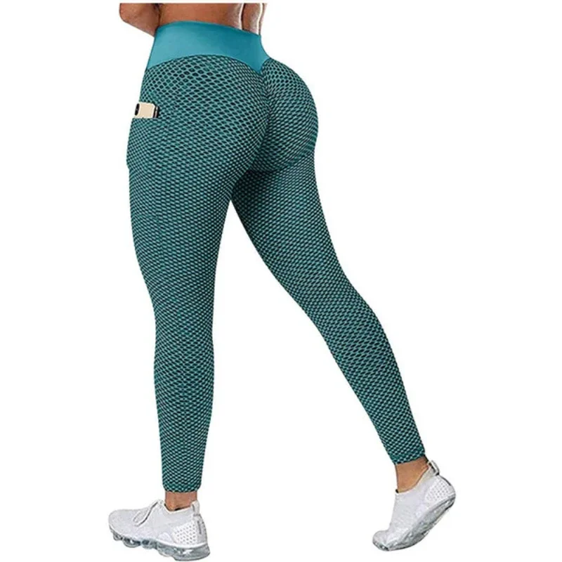 Leggings sexy aperti in cortch da donna cerniere nascoste tasche laterali elastiche crotcless pantaloni da palestra adatti alla caviglia mutandine