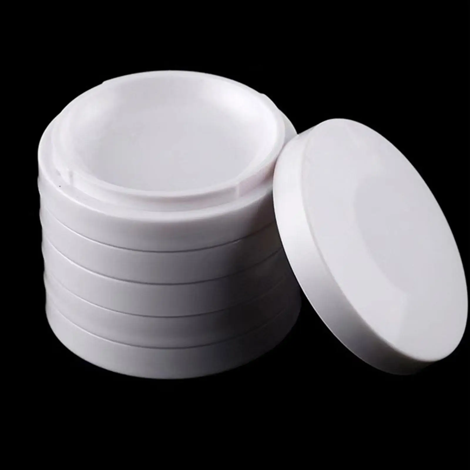 수채화 안료 트레이 라운드 DIY 아트 실용 프로젝트, 가정 교실 상점, 어린이 성인용 컬러 믹싱 트레이, 5 레이어