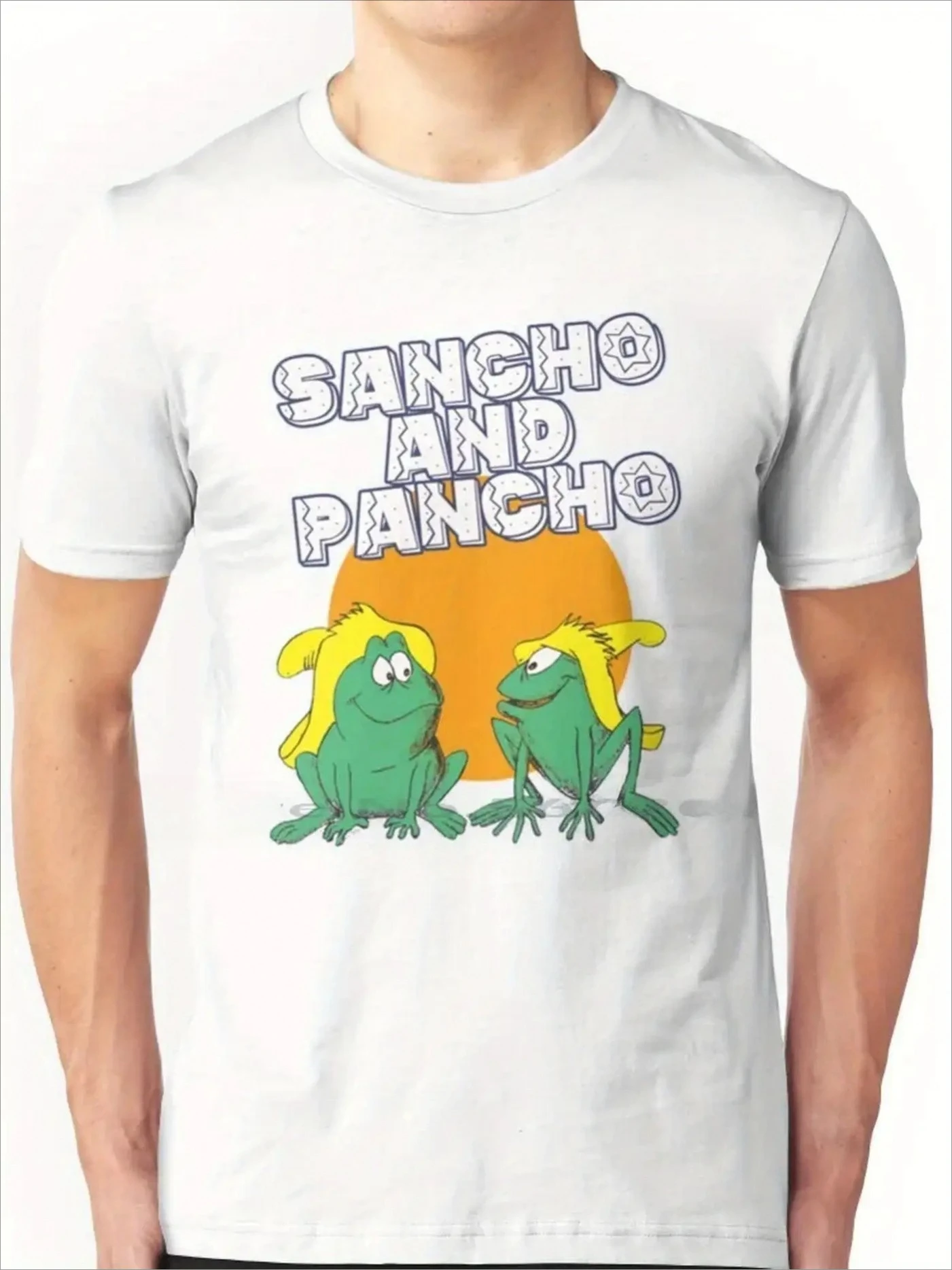 A T-shirt printed with the animated series 