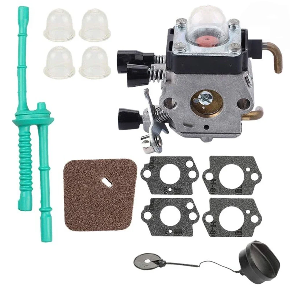 Carburetor For Lawn Mower Models Fs45c Fs45l Fs55c Fs55t Fc55 Km55r Hl45 With Replacement Parts For String Trimmer Engine Repair