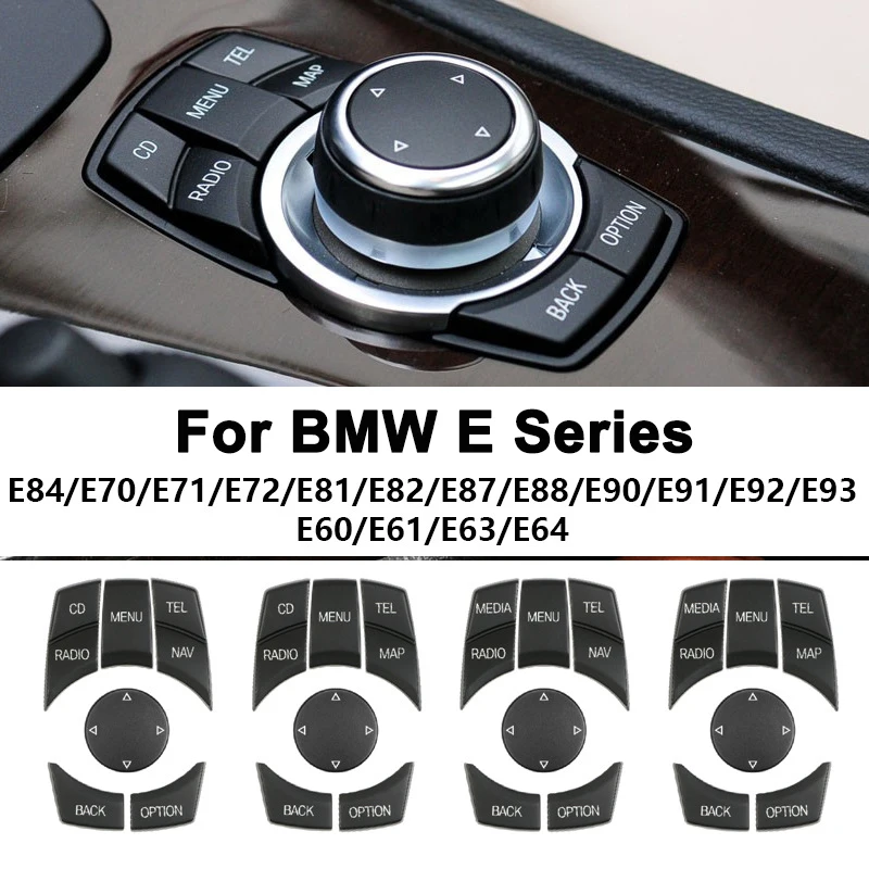 

Автомобильный переключатель i-Drive для BMW 1/3/5 серии E81 E87 E90 E92 E60 E84 E70 E71 X5 X6, Сменные аксессуары