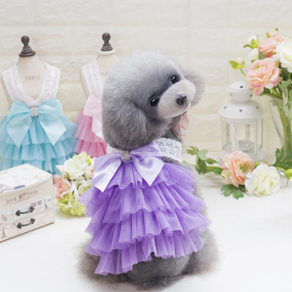 

Dog Suspender Skirt Doggy Parton Clothes Pet Costumes for Small Dogs Puppy Outfits Clothing Outdoor
