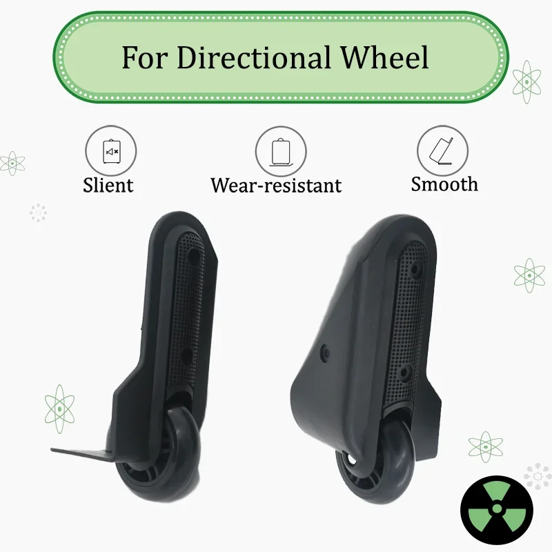 

For Non-rotating Silent Travel Suitcase Directional Wheels With Wear Resistance Directional Castors For Luggage Corner Wheels