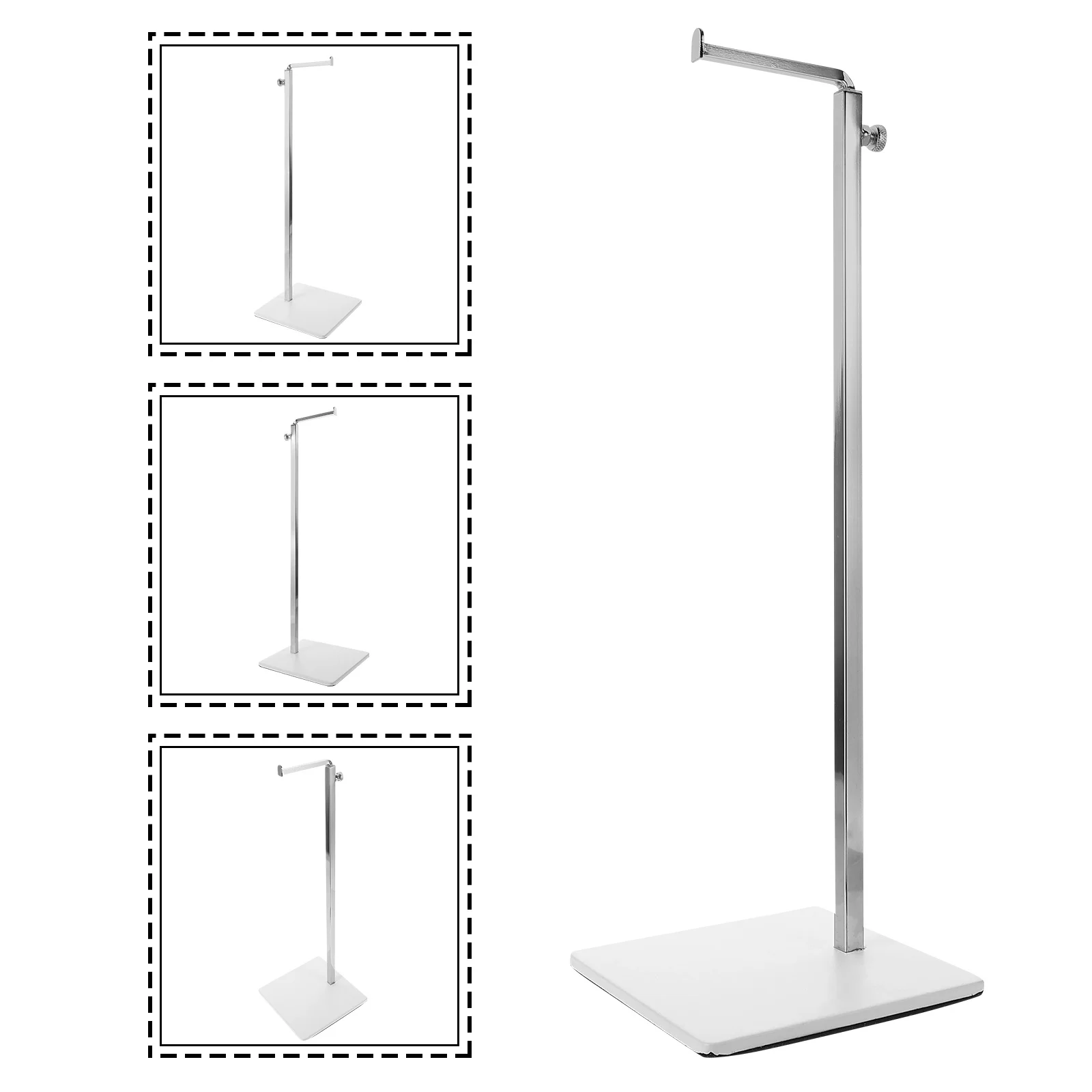 Metal Bag Hanger Adjustable Handbag Display Rack For Purse Tote Crossbody Organizer Holder Closet Storage Bag Hanging Rack