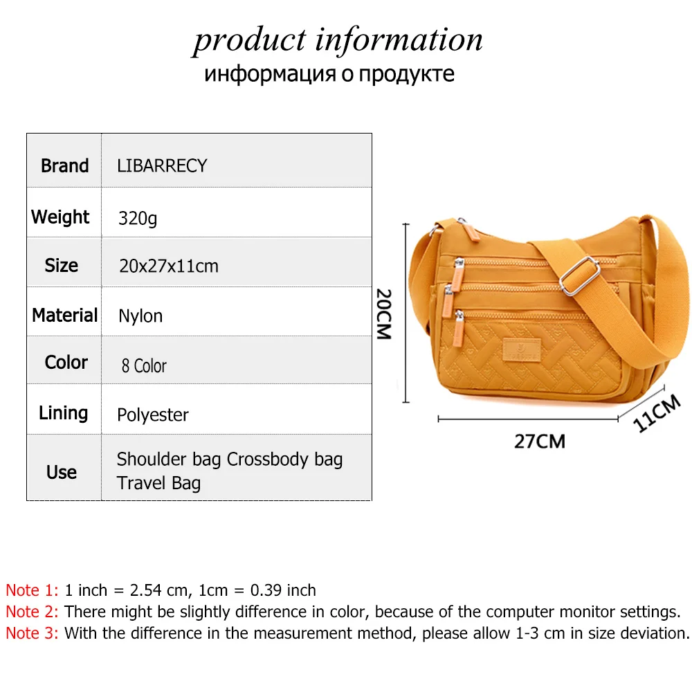 Luxury Designer High Quality Nylon Ladies Shoulder Bag Solid Color Design 2022 Style Women Messenger Bags Small Women\'s Wallet