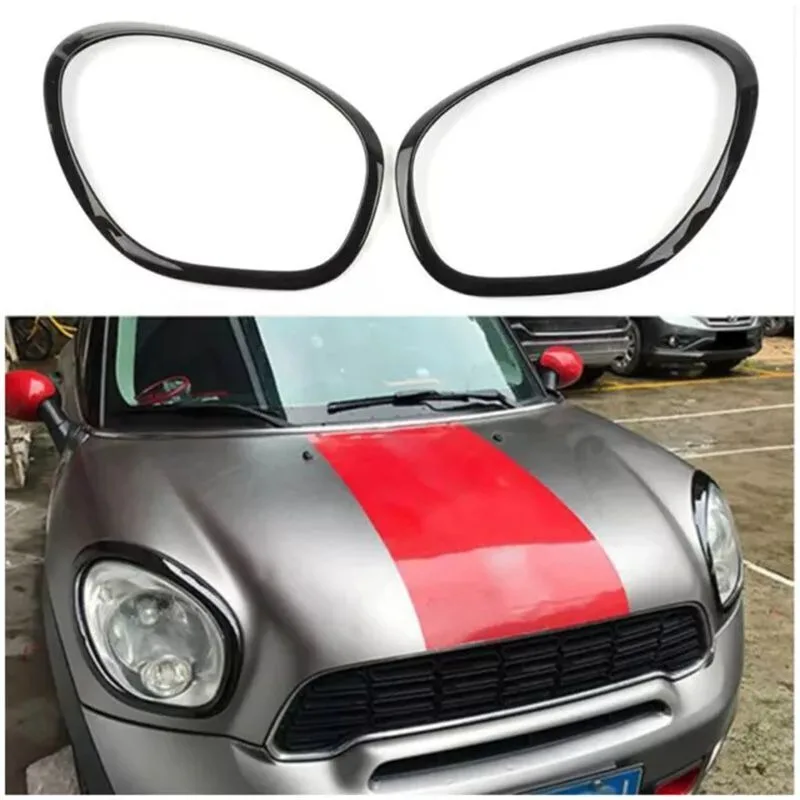 

For MINI Cooper R60 Countryman S ALL4 11-16 Chrome Headlight Ring Bezel Trim Surround Cover Left Right 51139801573 51139801574