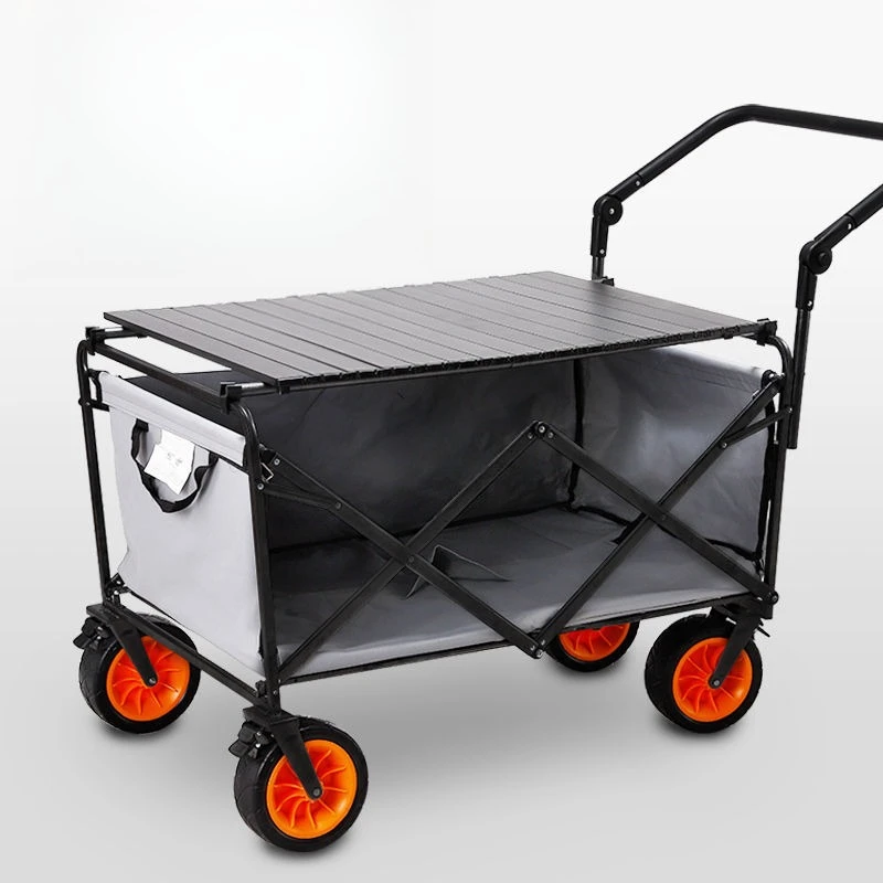 

Large outdoor camp car, stall trolley, pull goods to buy vegetables