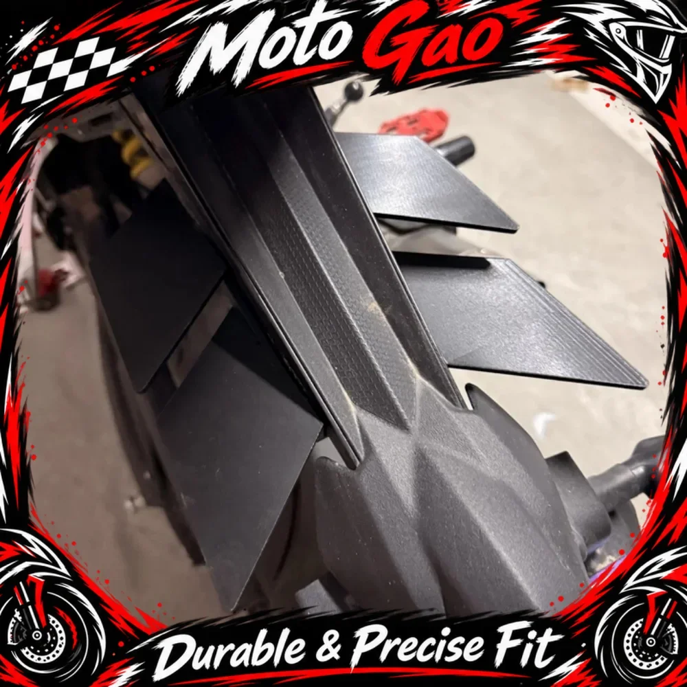 【Precise Fit】Windshield fender mud flap anti-mud-throwing modification parts for motorcycles FOR QJMOTOR SRK921RR