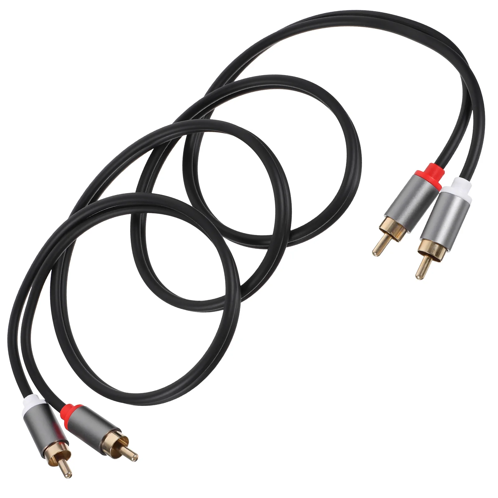 

to Audio Cable 1M Stone Gray Speaker Subwoofer Cable for Soundbar Connection Auxiliary Cord Stereo Jack Cables