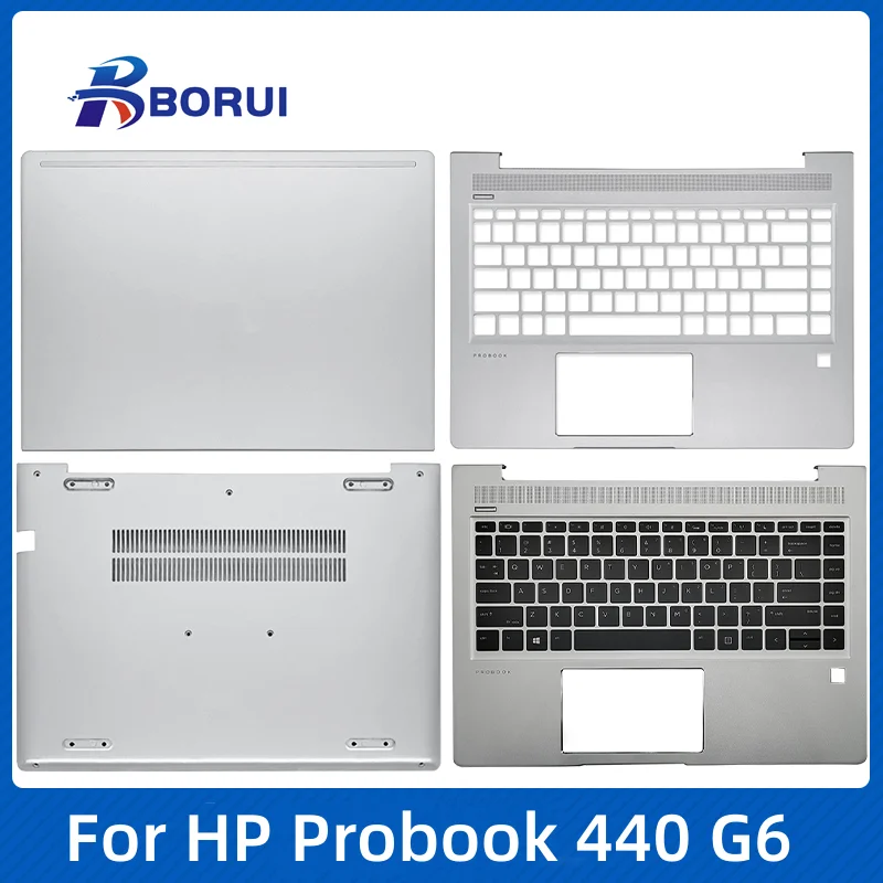 

Новинка для ноутбука HP Probook 440 G6, задняя крышка ЖК-экрана, панель с английской клавиатурой, верхняя крышка/сенсорная панель/Нижняя деталь, верхняя задняя крышка