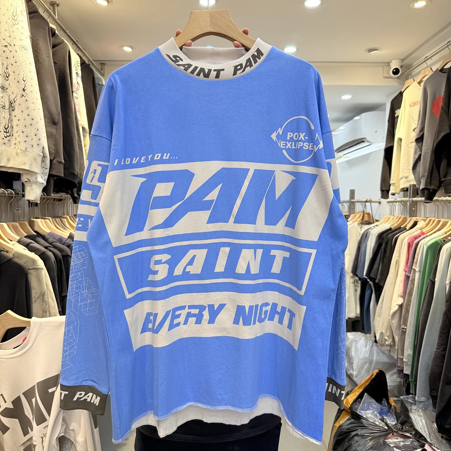 

Винтажная уличная одежда, свободная повседневная футболка ort Sve, мужской топ с принтом, круглый свитшот Ne