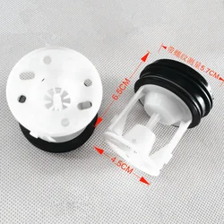 1pcs new for haier drum washing machine parts drain pump filter waste water port plug