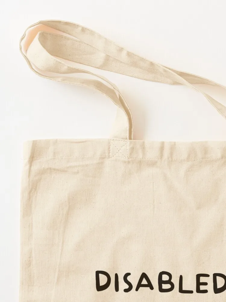المعاقين ليس كلمة قذرة حمل حقيبة المتسوق حقيبة يد حقيبة القماش امرأة المرأة المتسوق حقيبة أكياس القماش