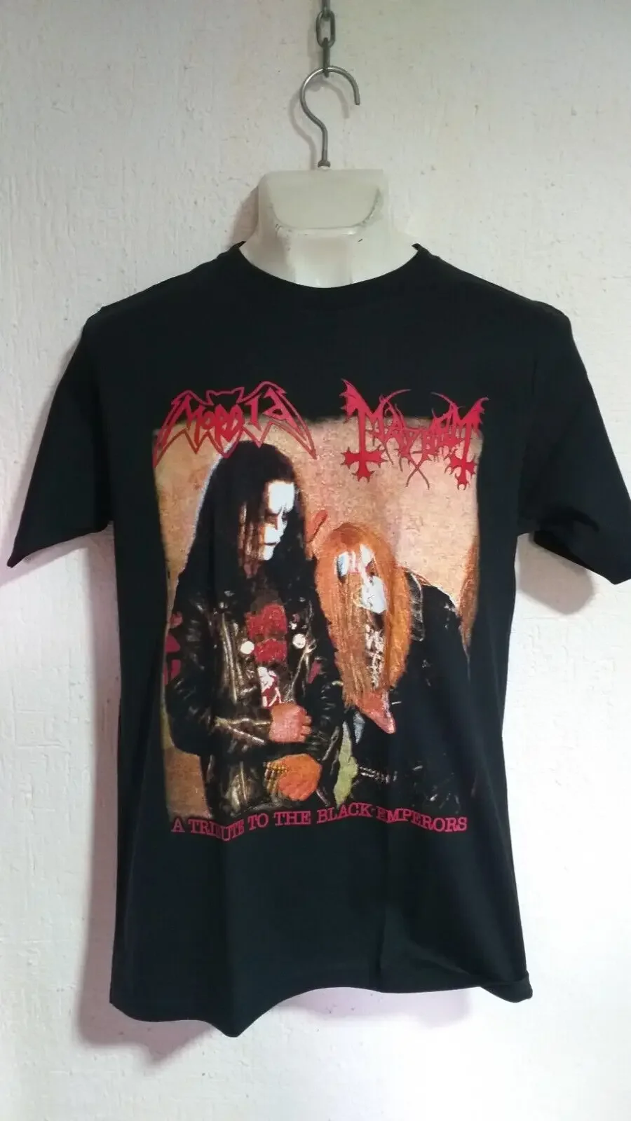 Mayhem Morbid T shirt black metal emperor darkthrone watain euronymous dead