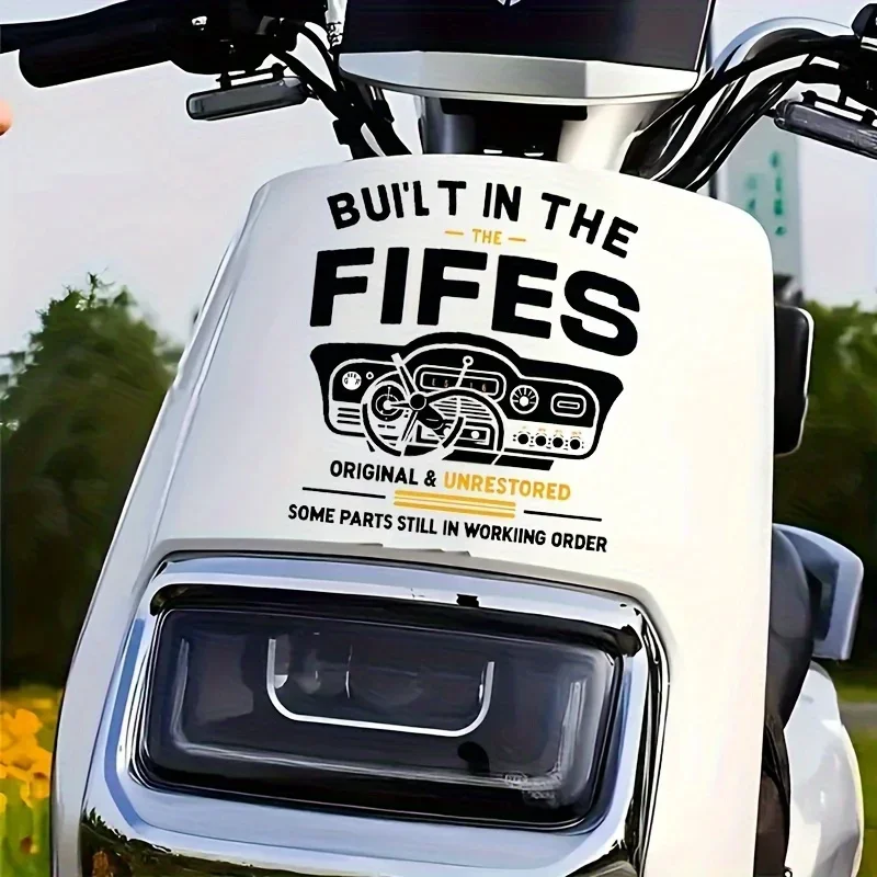 1PC 50년대 내장형 비닐 자동차 스티커 - 자동차, 노트북, 차고용 탈착식 자가 접착 데칼 |   향수를 불러일으키는 클래식 자동차