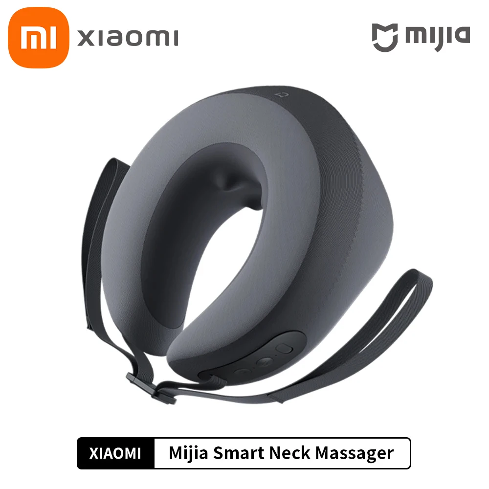 

Умный массажер для шеи Xiaomi Mijia, встроенный массажер для плеч и шеи, горячий компресс, подвесная защита для шеи, управление через приложение MiHome