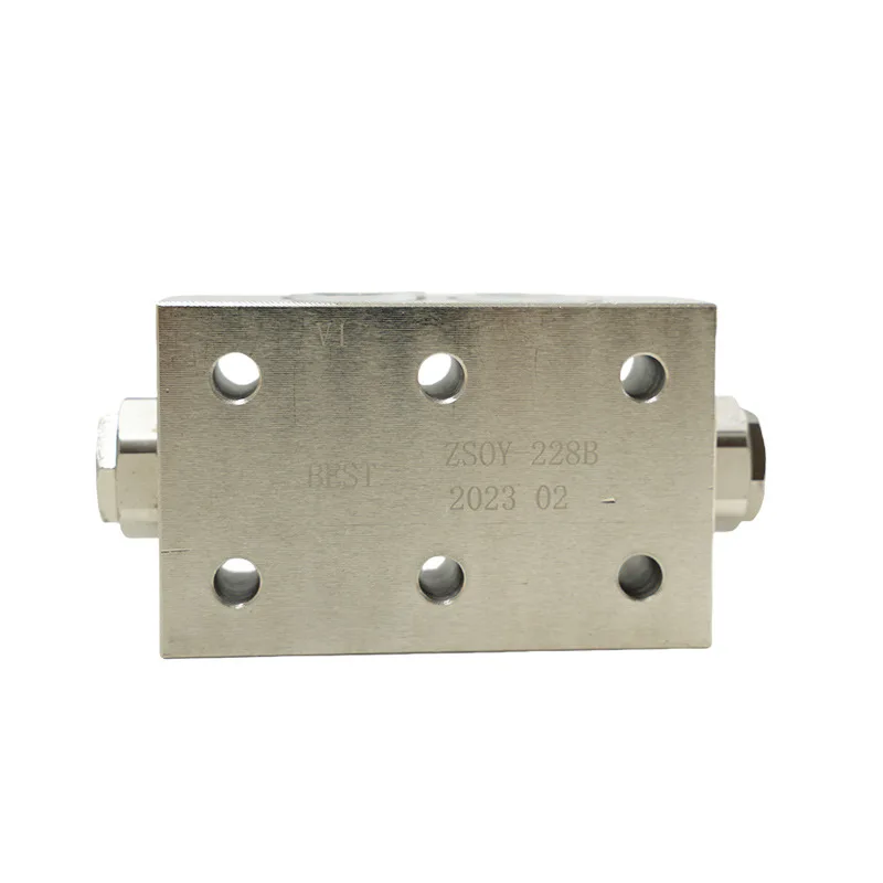 High-Flow Hydraulic Lock Bidirectional Valve Hydraulic Valve Complete Specifications Direct Supply from Manufacturer