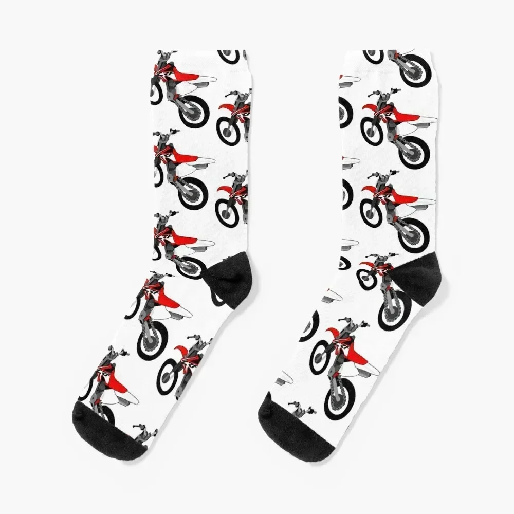 

crf 230 Socks Christmas funny gifts retro Socks Woman Men's