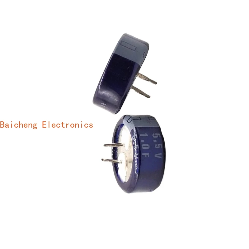 10PCS C-type 5.5V1.0F DBJ-5R5D105T Capacitor high temperature 85 degrees button type
