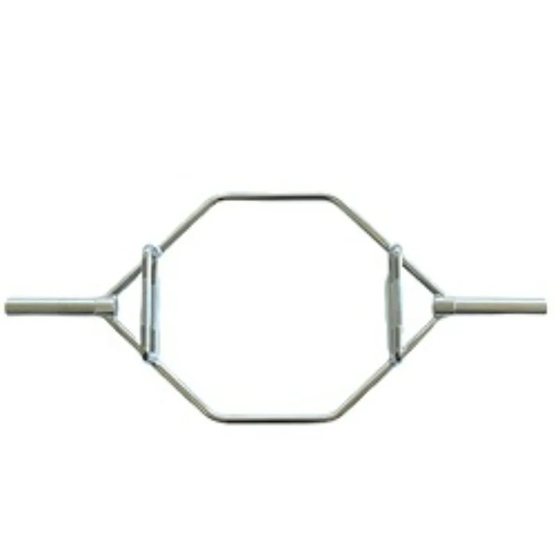 Powder-Coated Round Barbell Bar for Squats Indoor Gym Equipment