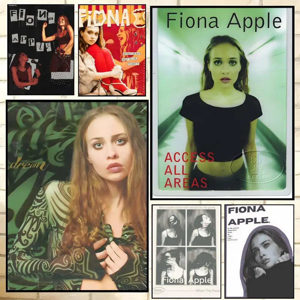 Poster  HD art sticky wall waterproof home living room bedroom bar aesthetic decoration F-Fiona Apple