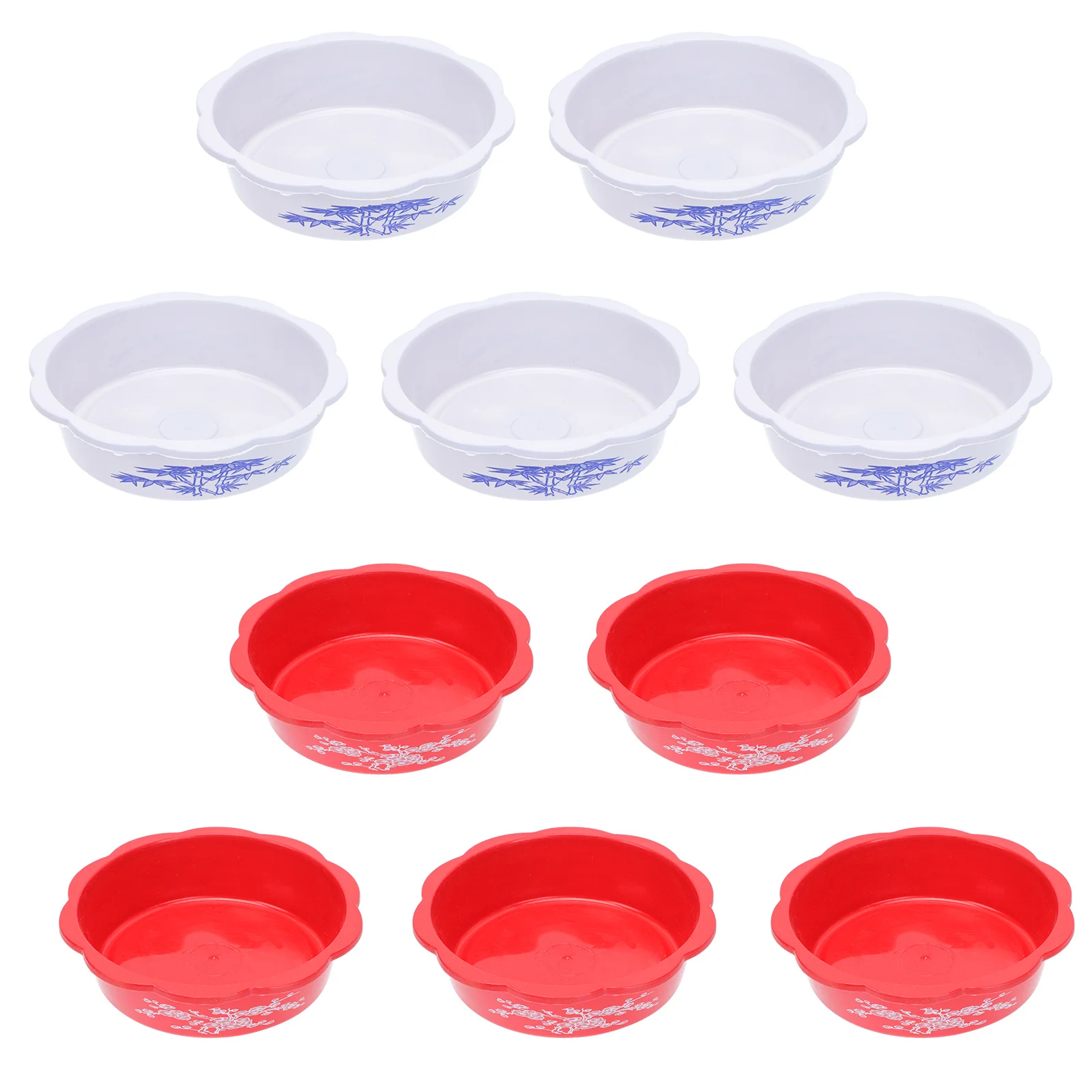 

10pcs Water Lily Planting Bowls Daffodil Planter Hydroponic Plants Pot Plastic Flowerpot For Home Garden Narcissus Bowl Garden